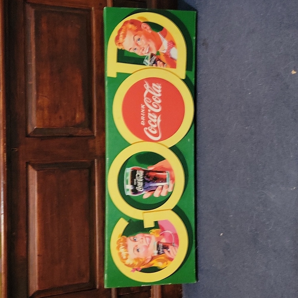 Coca cola sign